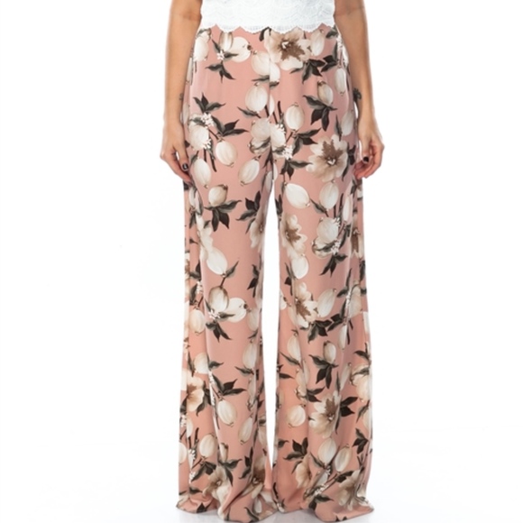 CARMEN LACE FLORAL JUMPSUIT - Picture 2 of 8